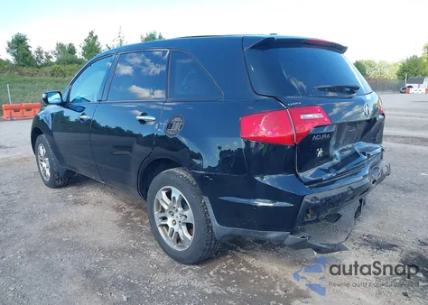 2007 Acura Mdx Technology Package from USA, damaged, VIN 2HNYD28307H523360